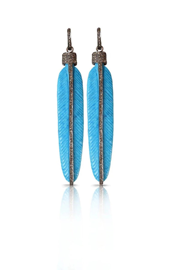 S. Carter Designs turquoise earrings