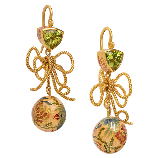 Agaro Peridot to Paradise earrings