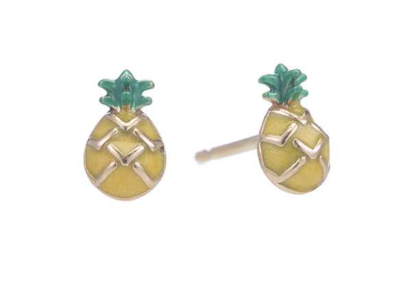 Ariel Gordon pineapple studs