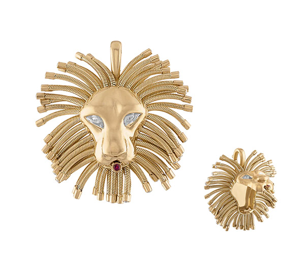 Eden Presley Lion locket