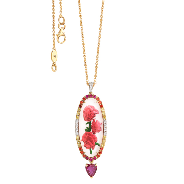 Francesca Villa Rose necklace
