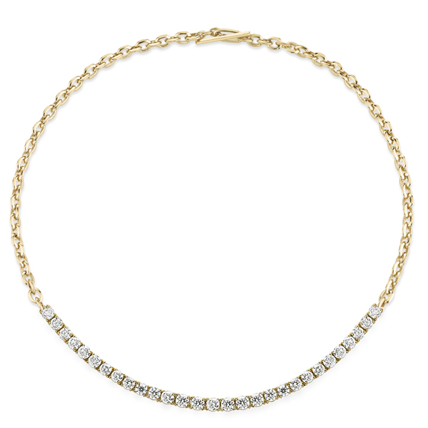 Lizzie Mandler XS tennis necklace