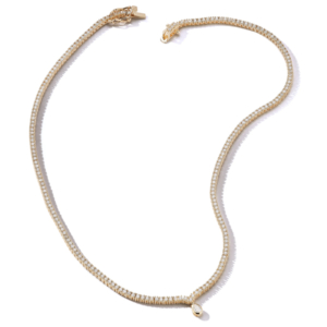 Mateo V tennis necklace