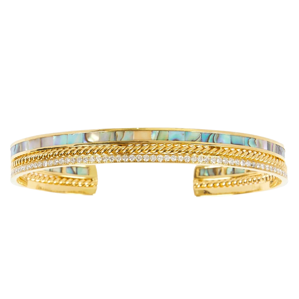 Patcharavipa pleated bangle