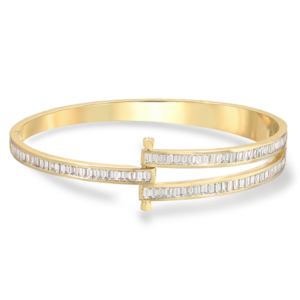 Retrouvai baguette diamond Magna bracelet