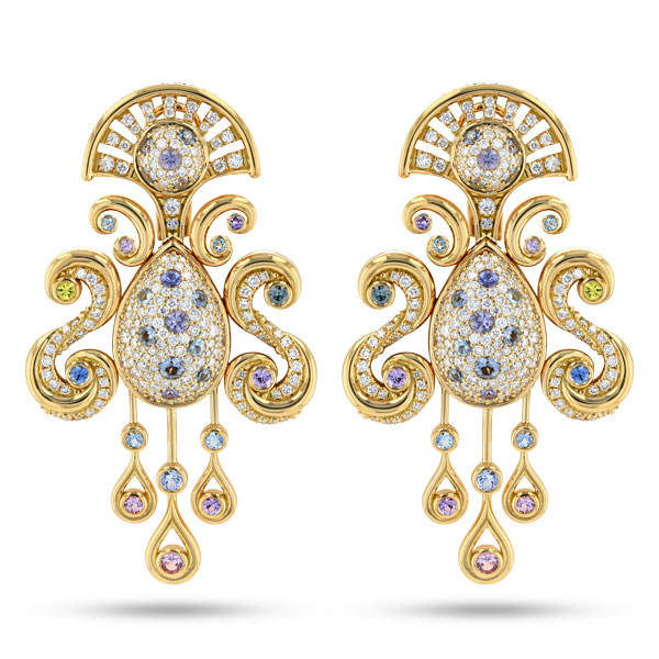 Toktam Majestic earrings