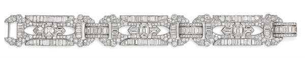 Cartier 1929 strap diamond bracelet