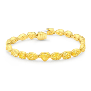 Rahaminov yellow tennis bracelet