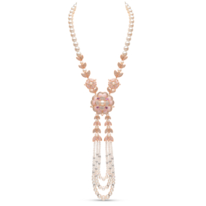 Yoko London Cleopatra flower necklace