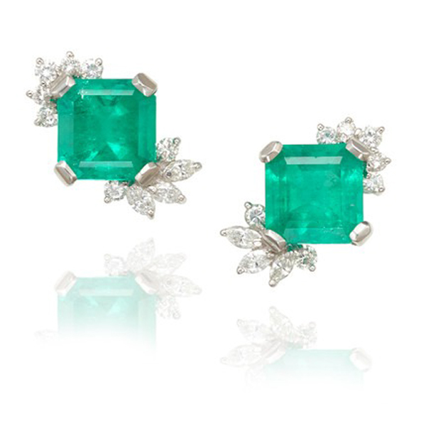 emerald earrings