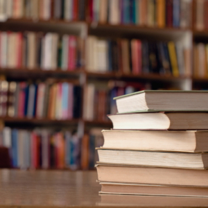 stack of books