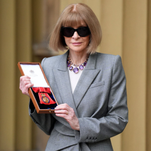 Anna Wintour at Buckingham Palace