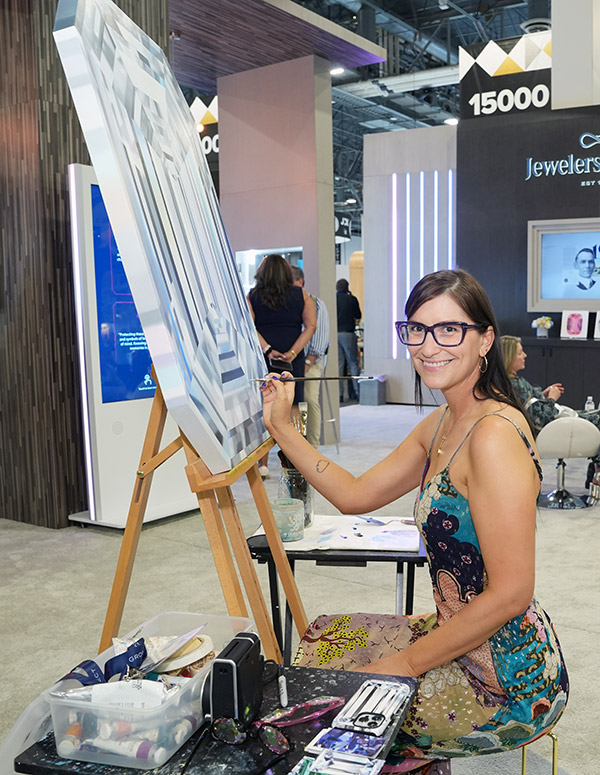 Angie Crabtree at JCK