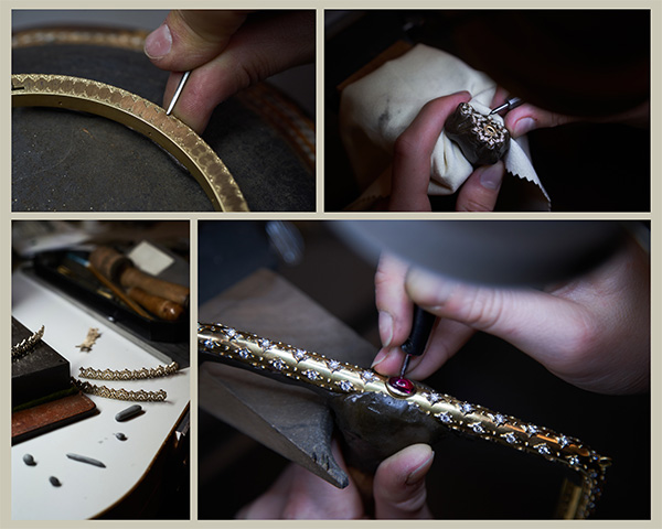 Bucellati work in progress handbags