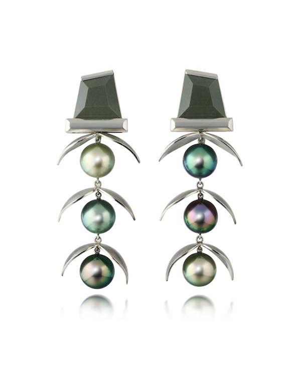 Cora Sheibani Pearl Pot Earrings Cora Sheibani Pearl Pot Earrings