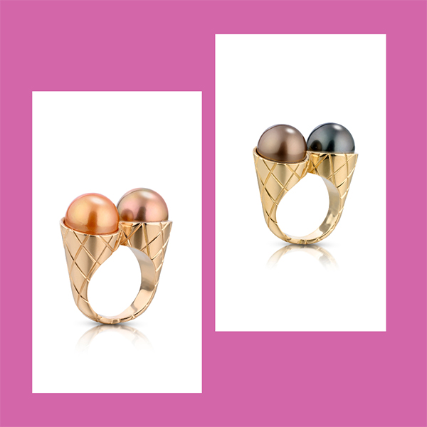 Cora Sheibani ice cream rings Cora Sheibani ice cream rings