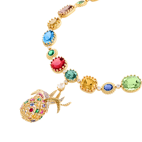 Mellerio Jardin des Reves necklace detail