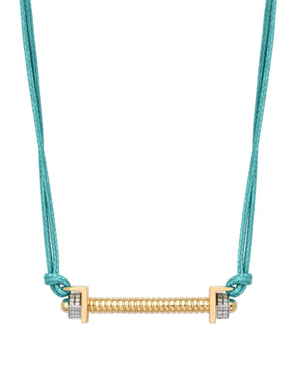 Rainbow K necklace Versus cord Rainbow K necklace Versus cord