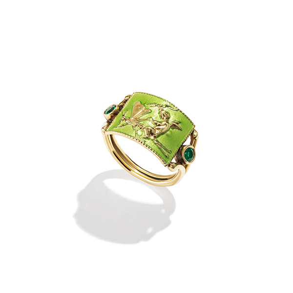 Renato Cipullo pistachio ring
