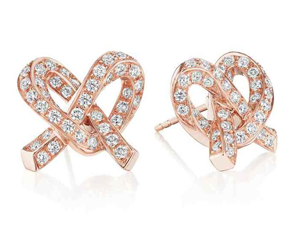 Verragio Highgrove ribbon earrings Verragio Highgrove ribbon earrings