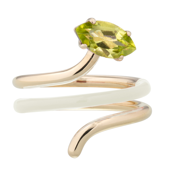 Bea Bongiasca peridot vine ring Bea Bongiasca peridot vine ring