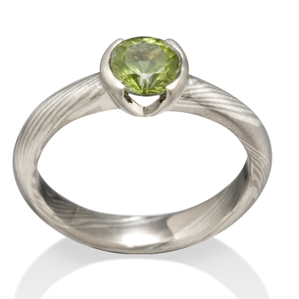 Chris Ploof peridot ring