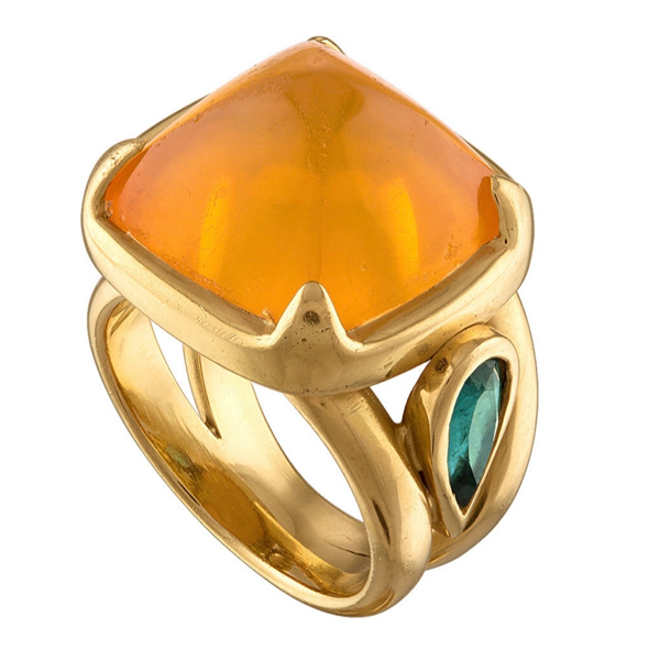 Dale Novick fire opal ring Dale Novick fire opal ring