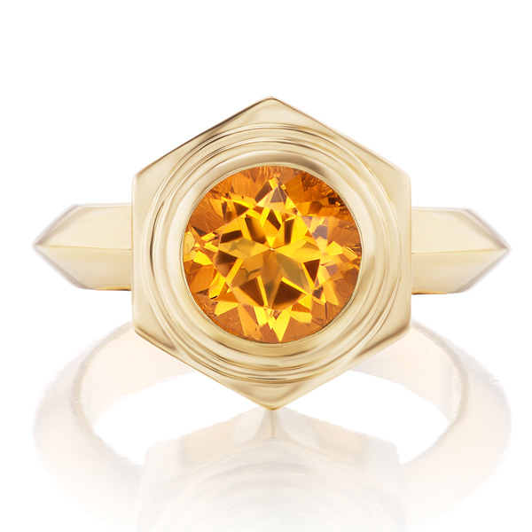 Harwell Godfrey citrine ring Harwell Godfrey citrine ring