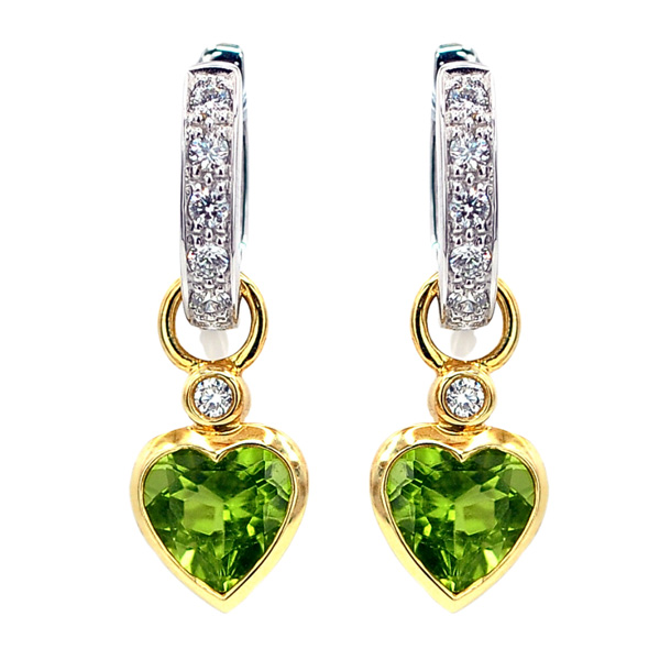 La Marquise peridot earrings La Marquise peridot earrings