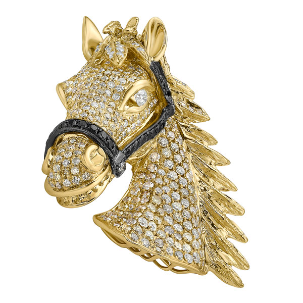 Lionheart legacy horse brooch Lionheart legacy horse brooch