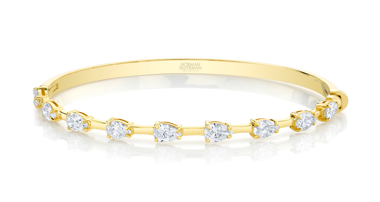 Norman Silverman bar tennis bracelet