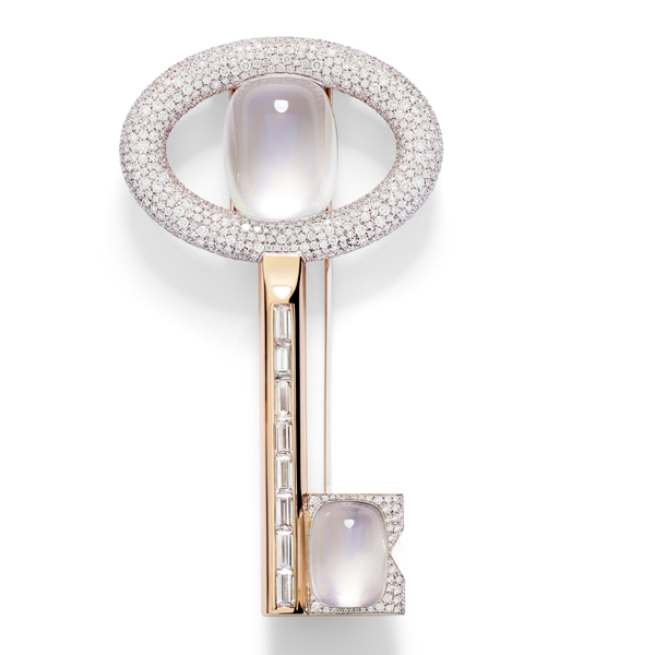 Pomellato Key to the Moon brooch Pomellato Key to the Moon brooch