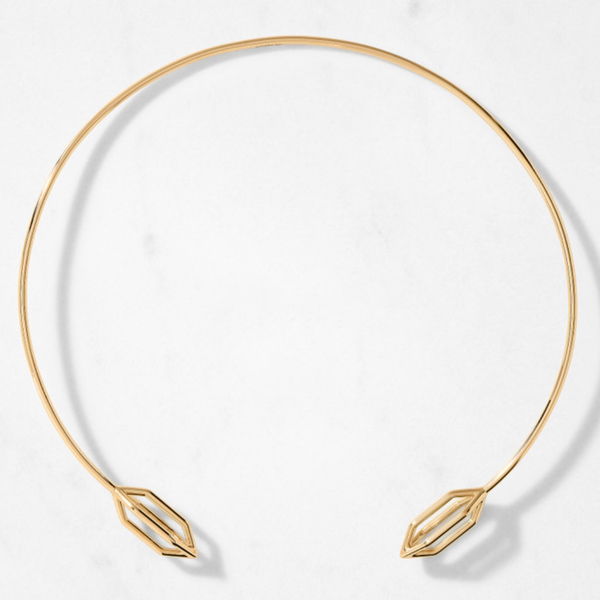 Auvere cage collar necklace