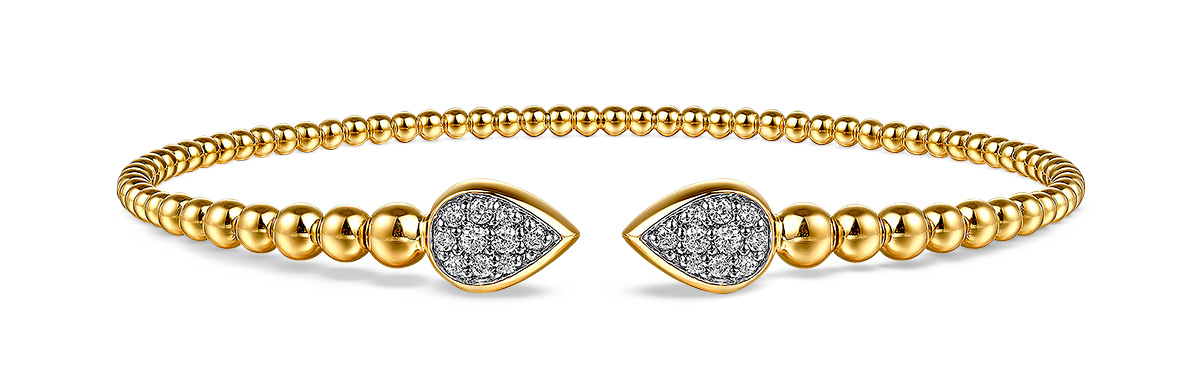 Best Bracelet Gabriel bujukan pave diamond split bangle