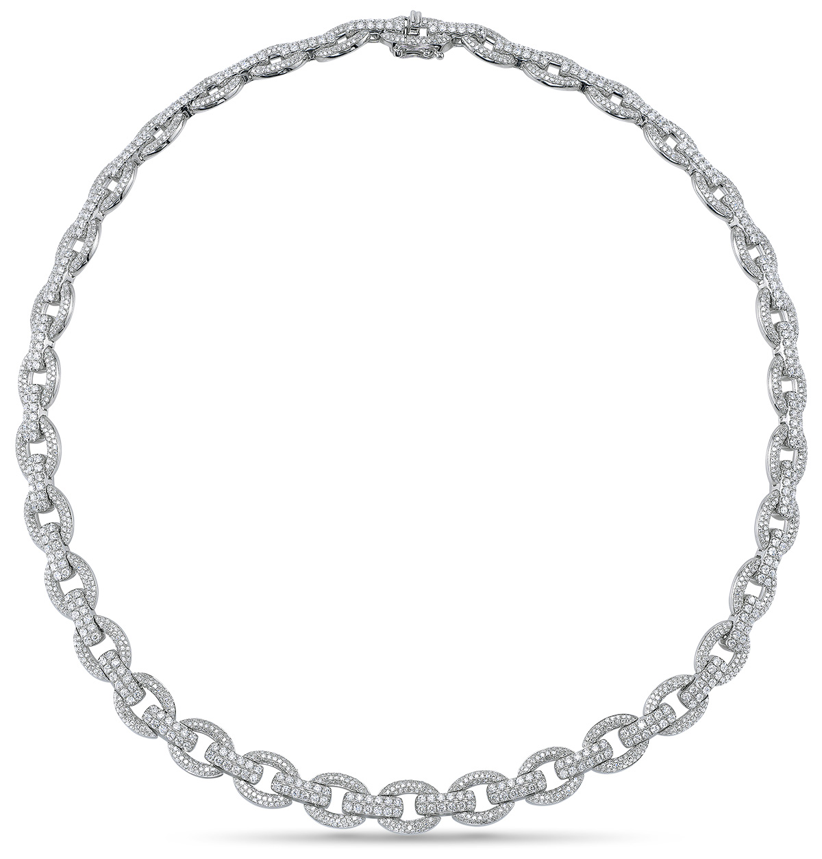 Diamond Jewelry Shy diamond link necklace