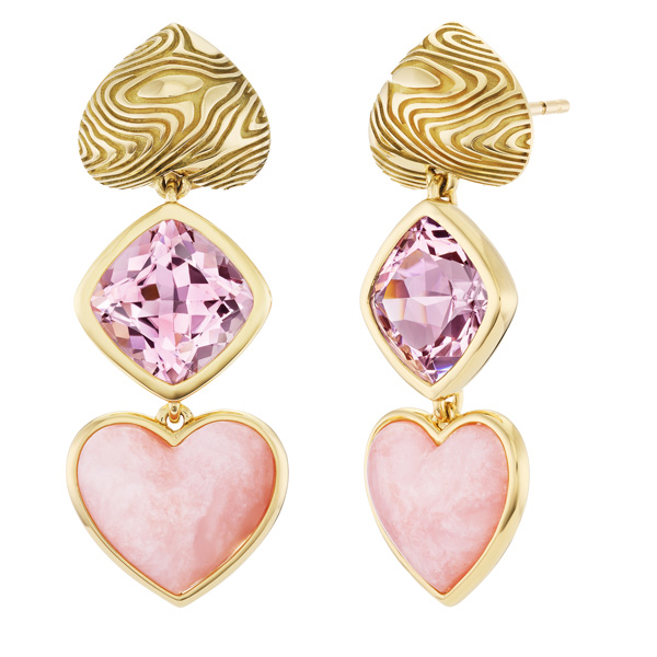 Emily P Wheeler Ripple heart earrings Emily P Wheeler Ripple heart earrings