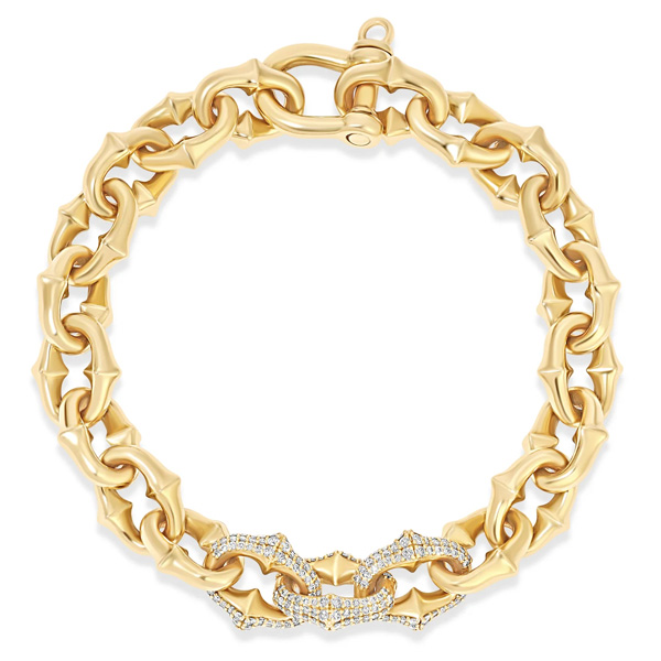 Former Child tattoo link bracelet