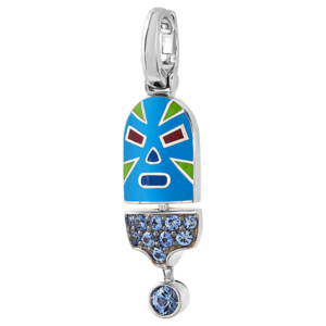 Francesca Villa Luchadores The Mankind Blue Mini Pendant