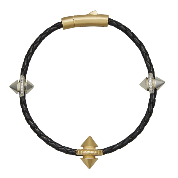 House of Harlow stud leather bracelet House of Harlow stud leather bracelet