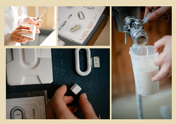 Marla Aaron Nymphenburg behind the scenes