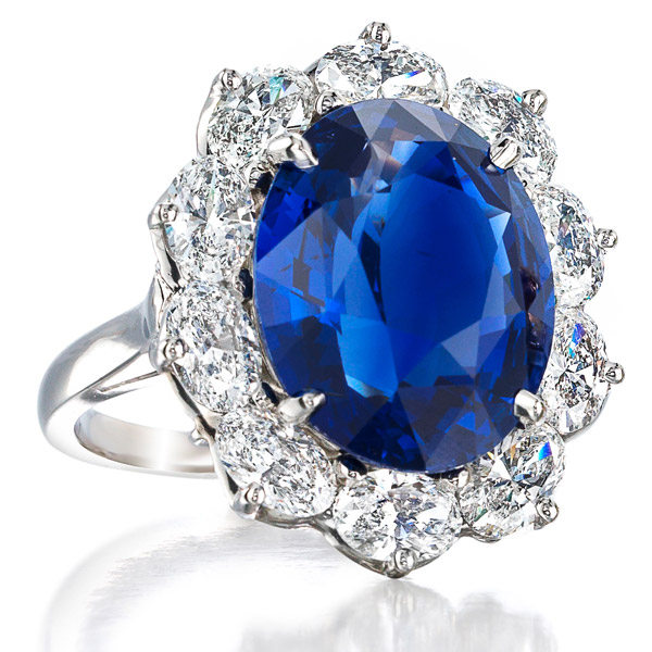 Oscar Heyman sapphire ring