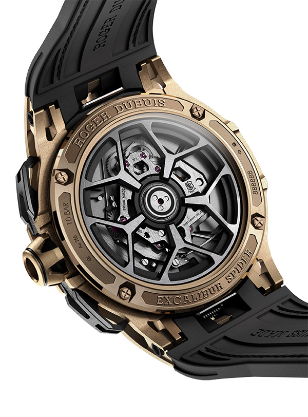Roger Dubuis Excalibur Spider Flyback Chronograph caseback