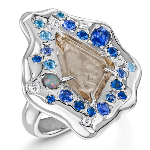 Susannah King Neptune ring