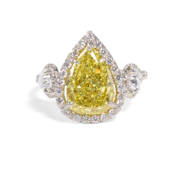yellow diamond ring