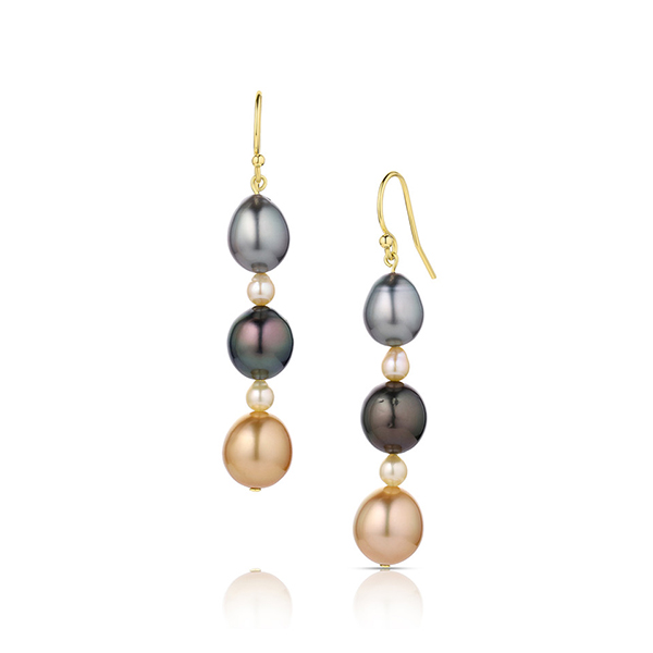 Baggins mixed pearl earrings Baggins mixed pearl earrings