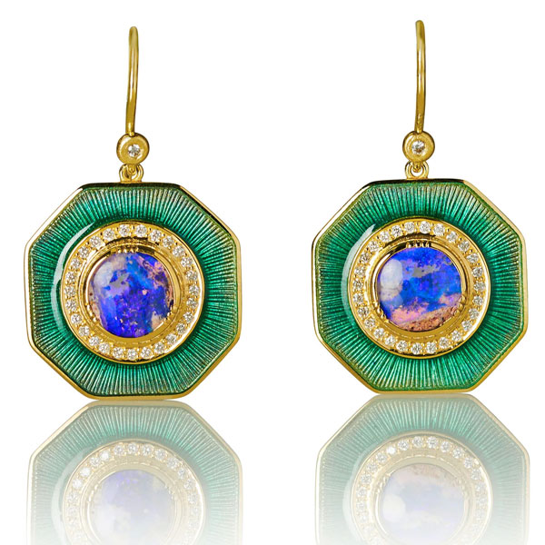 Brooke Gregson Galaxy drop earrings Brooke Gregson Galaxy drop earrings