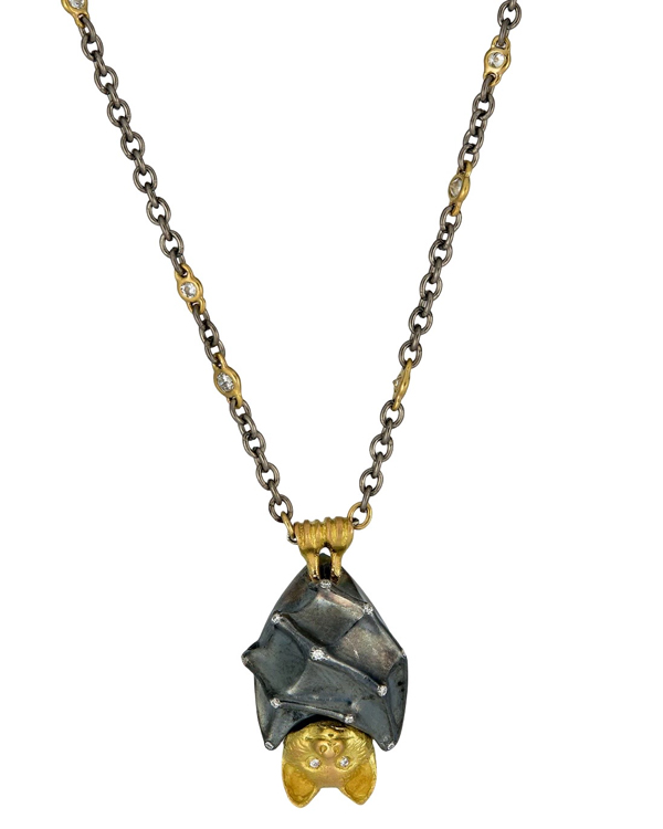 Elva bat necklace