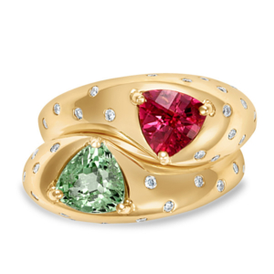 Elyzian tourmaline ring