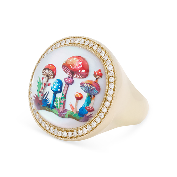 Jacquie Aiche Mushroom Garden ring Jacquie Aiche Mushroom Garden ring
