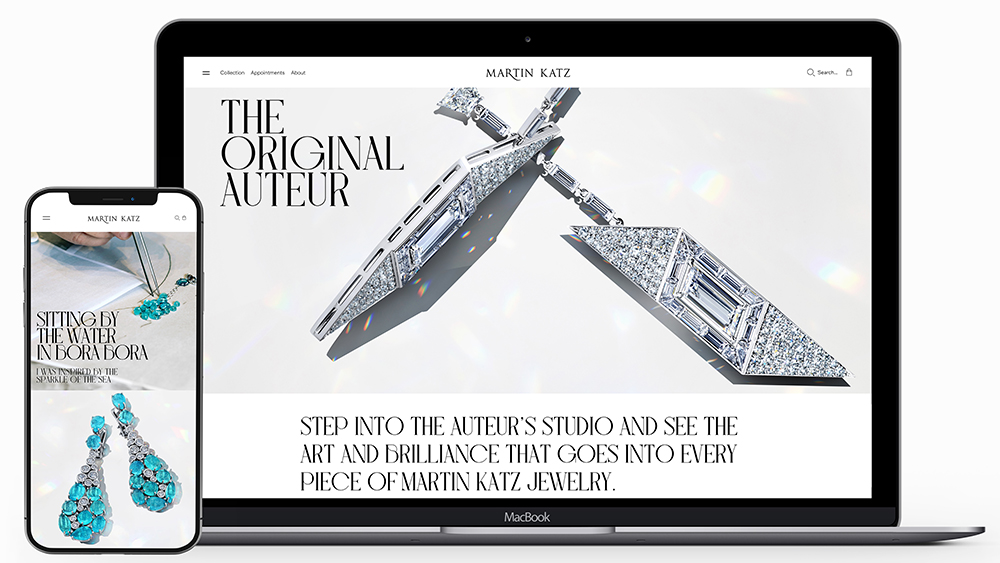 Martin Katz Website Launch Image